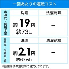ハイアール 全自動洗濯機 ホワイト 洗濯4.5kg JW-U45B-Wの画像