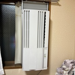 コロナ 窓用エアコン ウインドエアコン 冷房専用 4〜7畳  リララ シェルホワイト CW-1625R の画像