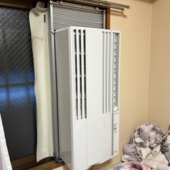 コロナ 窓用エアコン ウインドエアコン 冷房専用 4〜7畳  リララ シェルホワイト CW-1625R の画像