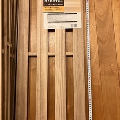 押入れ用のすのこ　75✖️33✖️2.8cmの画像