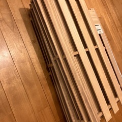 押入れ用のすのこ　75✖️33✖️2.8cmの画像
