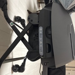 【動作良好】コンビ ホワイトレーベル ネムリラ AUTO SWING BEDi Long シェル EG ミンティーブルー 人気モデルの画像