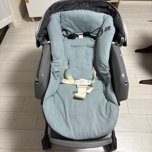 【動作良好】コンビ ホワイトレーベル ネムリラ AUTO SWING BEDi Long シェル EG ミンティーブルー 人気モデル