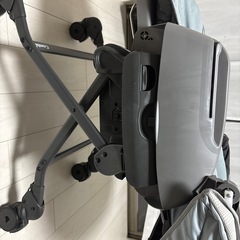 【動作良好】コンビ ホワイトレーベル ネムリラ AUTO SWING BEDi Long シェル EG ミンティーブルー 人気モデルの画像