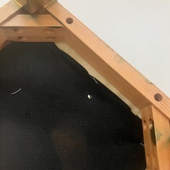 リバティ柄の踏み台 DIY品の画像