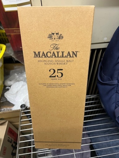 ウイスキー macallan 25