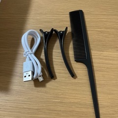 ☆新品☆ ヒートブラシ コードレス ブラシ型ヘアアイロンの画像
