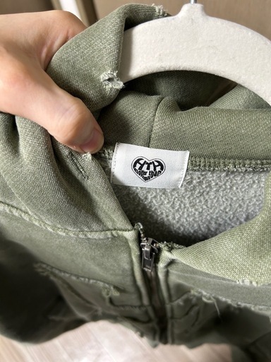 HTH HVintage logo zip hoodie スウェットセットアップ
