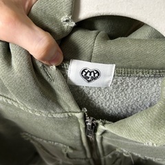 HTH HVintage logo zip hoodie スウェットセットアップの画像