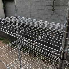 メタルラック 5段 キャスター付き 90cm×45cm×高さ178cmの画像
