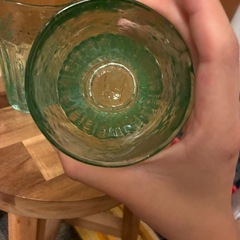 コップ　グラス　食器　アジアン雑貨　2個セットの画像