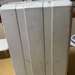 スーツケース/ホワイトの画像