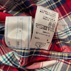 男の子のシャツ150サイズの画像