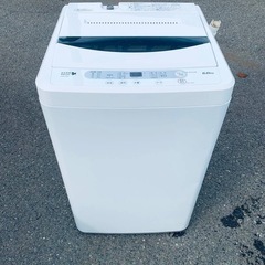 YAMADA 洗濯機  YWM-T60A1 の画像