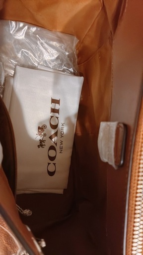 coachの未使用バック