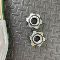★送料無料★新品★28mm バーベル 120cm EZバー Wシャフトの画像
