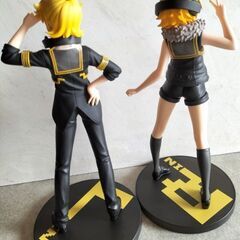 鏡音リン＆鏡音レン◆フィギュアの画像