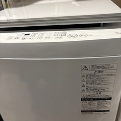 ジャンク品　東芝　AW-10W7 全自動洗濯機　2021年製の画像