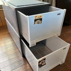 収納ケース2個セットの画像