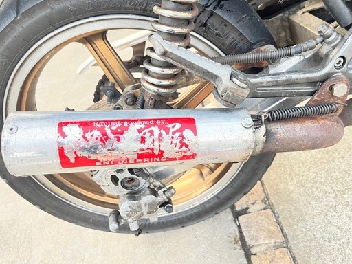 【当時物】 ゼファー400 ゼファーχ 紀伊国屋マフラー 紀ノ国屋極