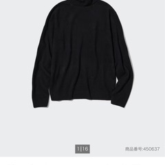 美品♡UNIQLOのカシミア100%セーターです☺️の画像