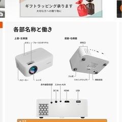 プロジェクターの画像