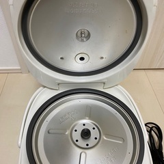 象印 炊飯器 ホワイトの画像
