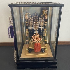 御正月飾り　御兜飾り清月/御破魔弓飾　聖の画像