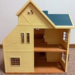 シルバニアファミリー 3階建てハウス　1999年廃盤 緑の丘の大きな家の画像