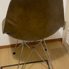 ブラウン　チェア　ダイニングの画像