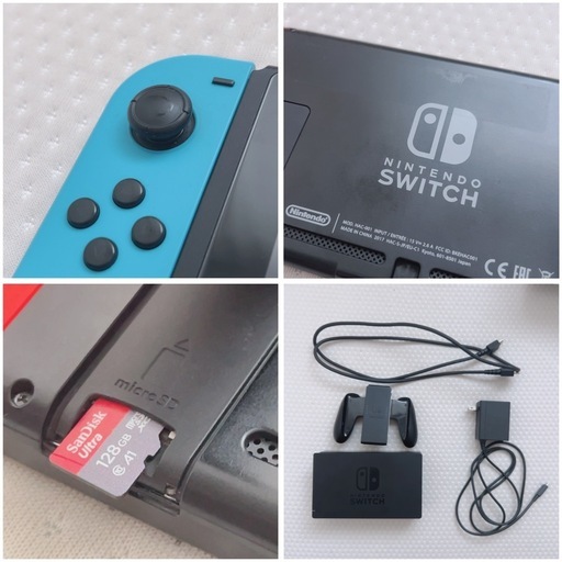 Nintendo Switch 本体 microSD 128GB付き