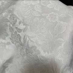 (未使用品)ピンクとアイボリー2枚セット✴ ベッドカバー、テーブルクロス、マルチカバーなどにの画像