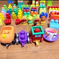 希少品 メガブロック アンパンマン まとめ売り おしゃべりブロック サウンド ボイスの画像