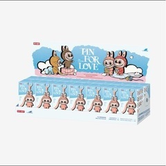 イニシャルラブブ LABUBU PIN FOR LOVE ぬいぐるみペンダントの画像