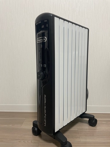 暖房シーズン前に！】デロンギ MDHU12-BK 美品／静音・速暖／広島手渡しOK