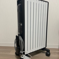  【暖房シーズン前に！】デロンギ MDHU12-BK 美品／静音・速暖／広島手渡しOKの画像