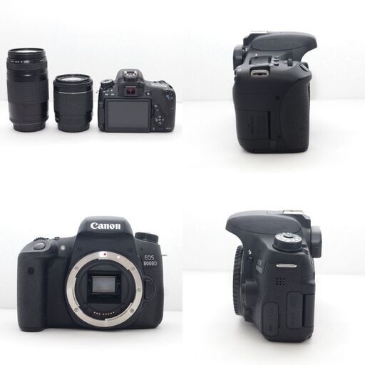 全国送料無料】 Canon EOS 8000D✨Wi-Fi転送 元箱付き 手振れ