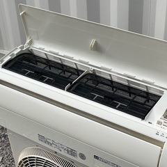 取付け可 ! !◇パナソニック エアコン 8畳用 2016年 内部クリーン におい除去 100V CS-F256C 洗浄済み ! 保証付き ! !の画像