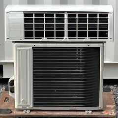 取付け可 ! !◇パナソニック エアコン 8畳用 2016年 内部クリーン におい除去 100V CS-F256C 洗浄済み ! 保証付き ! !の画像