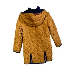 美品140cmキルティングコートの画像
