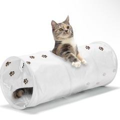 【お取引中】猫　爪研ぎ　ベッド　猫壱　トンネルの画像