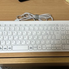 エレコム 有線 スリム キーボード  TK-FCP097 ELECOMの画像