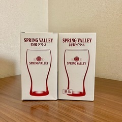 KIRIN景品SPRING VALLEY特製グラス　の画像