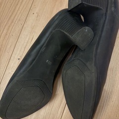 黒　リクルート　シューズ　パンプス　23cmの画像