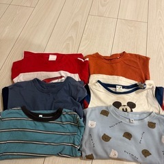 男の子 90センチ 秋冬服 45着まとめて 1枚100円以下の画像