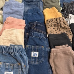 男の子 90センチ 秋冬服 45着まとめて 1枚100円以下の画像