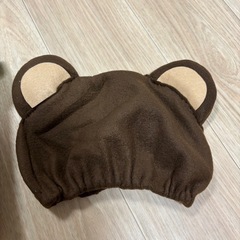 フェルトくま帽子&綿セットの画像