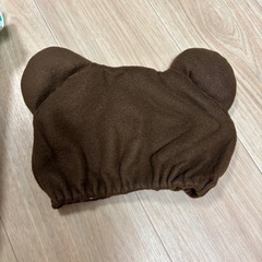 フェルトくま帽子&綿セットの画像