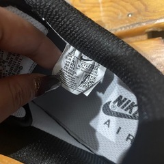 ナイキ エアフォース1 スニーカー 一回のみの画像