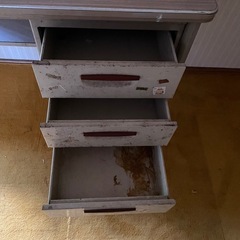 昭和のスチールデスクの画像
